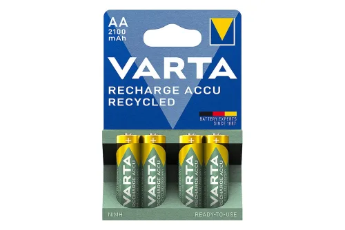VARTA, VARTA - Recycling-Akku AA 2100 mAh 4-teilig, AA