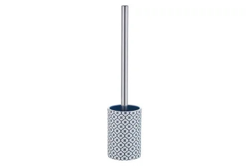 Diaqua, Diaqua - WC-Bürstengarnitur Grenada weiss/blau, One Size, Chrom