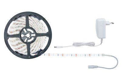 Paulmann, Paulmann SimpLED 78975 LED-Streifen-Komplettset mit Stecker 12 V 5 m Tageslichtweiß 1 St.