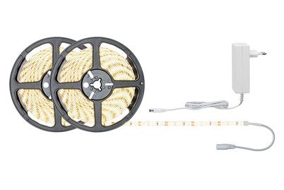 Paulmann, Paulmann SimpLED 78974 LED-Streifen-Komplettset mit Stecker 12 V 10 m Warmweiß 1 St.