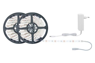 Paulmann, Paulmann SimpLED 78977 LED-Streifen-Komplettset mit Stecker 12 V 10 m Tageslichtweiß 1 St.