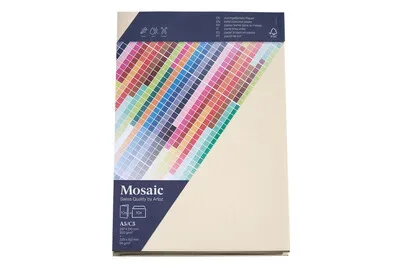 Artoz, Artoz Mosaic Karten/Kuverts A5/C5 elfenbein je 10 Stück