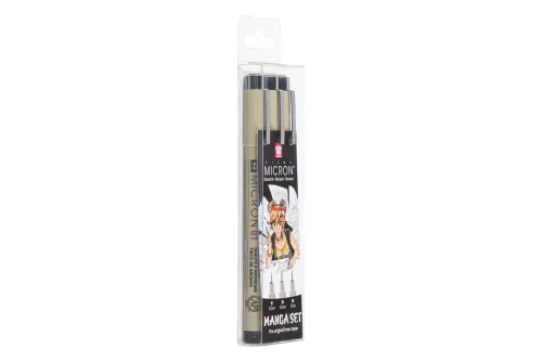 Sakura, SAKURA Manga Pigma Micron Set POXSDKMAN3 3 St&uuml;ck