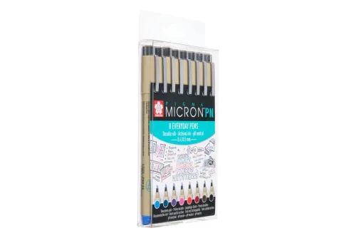 Sakura, SAKURA Pigma Micron PN POXSDKPN8 Everyday, 8 Farben