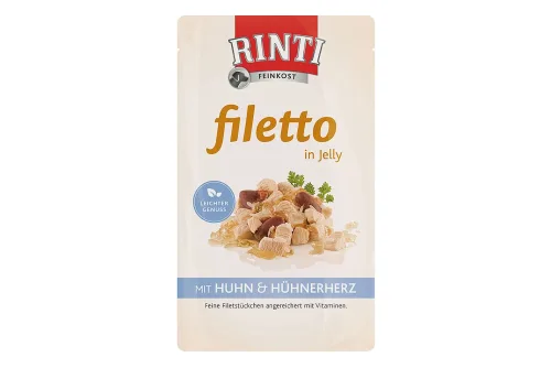 Rinti filetto Huhn+Hühnerherz 100G