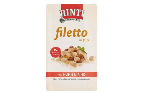 Rinti filetto Huhn+Rind 100G