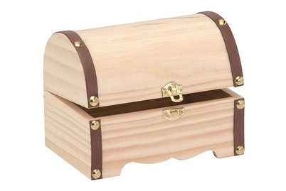GLOREX, GLOREX Schatztruhe 15x10x10cm 62003250 Holz