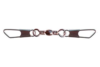 Stucki Fishing, Stucki Fishing Barrel Swivel with Double Safety Snap