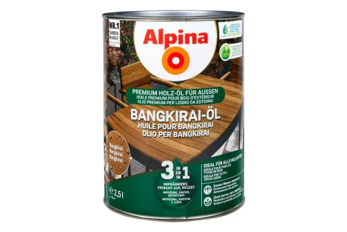 Alpina, Alpina Holzsortenöl Bangkirai | 2.5 l