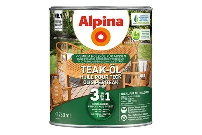 Alpina Holzsortenöl Teak | 0.75 l