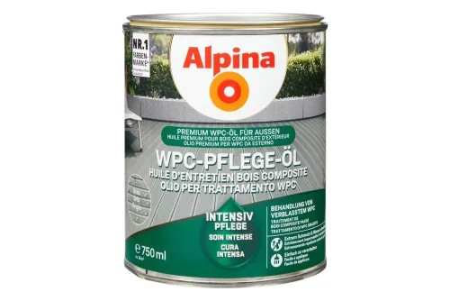 Alpina, Alpina WPC-Pflegeöl Grau | 0.75 l