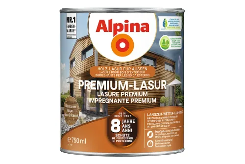 Alpina, Alpina Premium-Lasur Nussbaum | 0.75 l