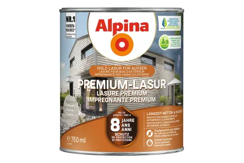 Alpina, Alpina Premium-Lasur Platin | 0.75 l