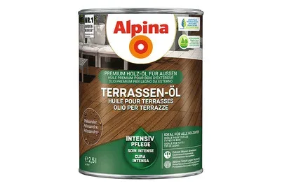 Alpina Terrassen-Öl Palisander | 2.5 l
