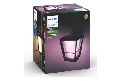 Philips Hue, Philips Hue LED-Außenwandleuchte 17440/30/P7 Econic LED fest eingebaut 15 W RGBW