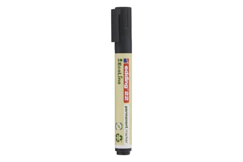 edding, EDDING Permanent Marker 22 1.0-5.0mm 22-1 schwarz