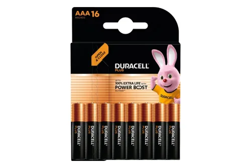 DURACELL, Duracell Plus Power Boost MN2400 Micro (AAA)-Batterie 1.5 V 16 St.