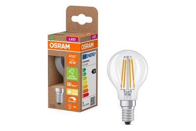 OSRAM HOMELIGHTING, OSRAM HOMELIGHTING 4099854476648 LED EEK B (A - G) E14 2.5 W Warmweiß (Ø x H) 45.00 mm x 45.00 mm 1 St.