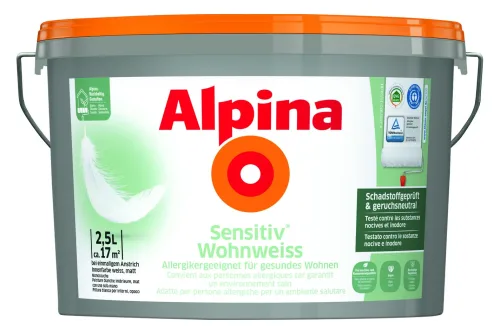 Alpina, Alpina Sensitiv Wohnweiss DIF 2,5L