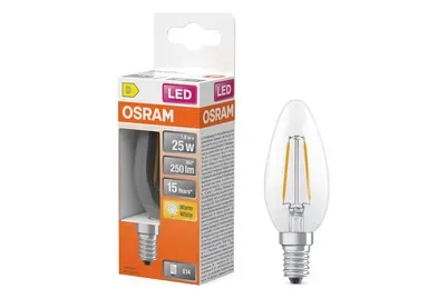 Osram, Glühbirne Ledfilament E14 250 Lumen