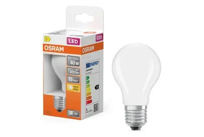 Osram, Glühbirne LED E27 3.4W 470 Lumen