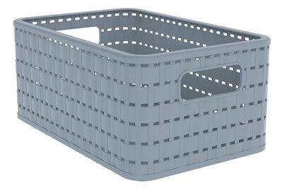 Rotho Aufbewahrungskorb Country | 28 x 18.5 x 12.6 cm | 6 l