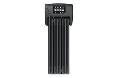 Abus, Abus Faltschloss Bordo Big Combo 6000C/120 Code mit Halter SH 6000/120 - schwarz