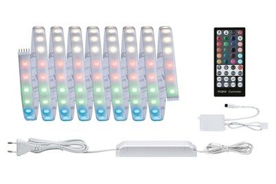 Paulmann, Paulmann 70529 LED-Streifen-Basisset 230 V 3 m Warmweiß, RGBW 1 Set