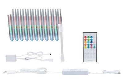 Paulmann, 71198 MaxLED Paulmann Home LED-Stripe (Starter-Kit) 18 W RGBW Weiß, Klar