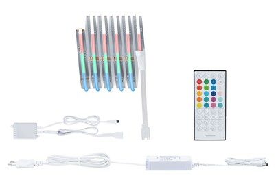 Paulmann, 71197 MaxLED Paulmann Home LED-Stripe (Starter-Kit) 10 W RGBW Weiß, Klar