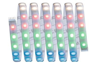 Paulmann, Paulmann 70551 LED-Streifen-Erweiterung mit Stecker 24 V 2.5 m Warmweiß 2.5 m