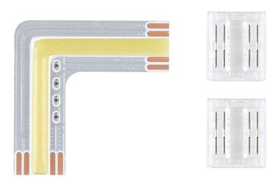 Paulmann, Paulmann 71117 MaxLED 1000 90° Eckverbinder (L x B x H) 30 x 30 x 2.3 mm 1 Set