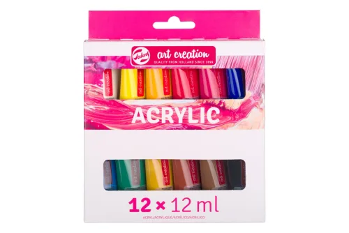 Talens, TALENS Acrylfarbe 12 x 12ml 9021812M Starterset