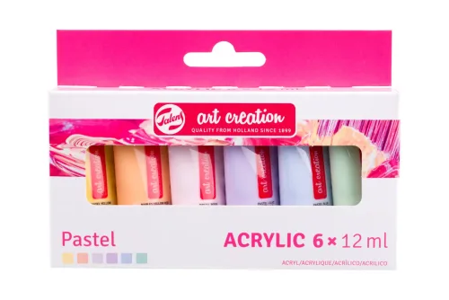 undefined, TALENS Acrylfarbe 6x12ml 9021862M Pastel