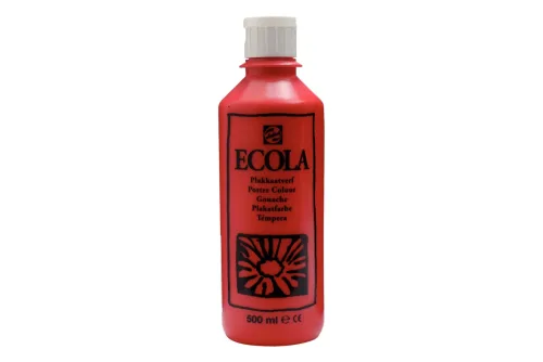 Talens, TALENS Plakatfarbe 500ml 0972-3340 scharlachrot