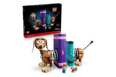 LEGO, LEGO Konstruktionsspielsteine "Toy Story: Slinky-Buchstützen (43301), LEGO Disney Pixar"