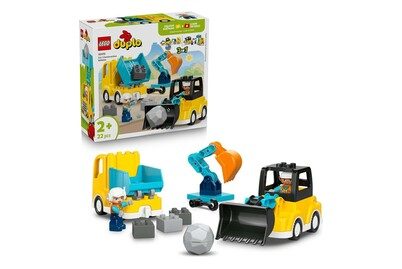 LEGO, LEGO® - 10475 Baufahrzeuge ? 3-in-1-Set, Multicolor