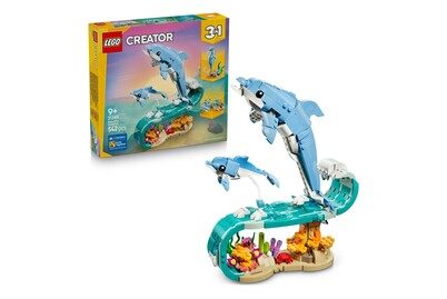LEGO, LEGO® - 31385 Meerestiere: Wunderschöne Delfine, Multicolor