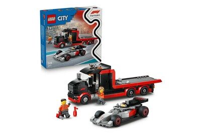 LEGO CITY, Lego® City 60493 F1® Truck mit Audi F1® Rennwagen 7+ Jahre