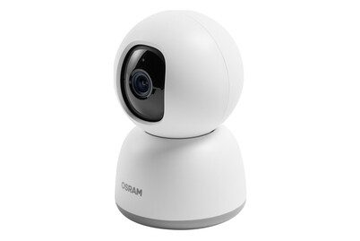 Osram Smart+, OSRAM SMART+ Smart Home WLAN-Überwachungskamera 360°, Indoor, 2K QHD, Weiß