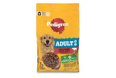 Pedigree, Pedigree Adult mit Rind & Gemüse - Sparpaket: 2 x 7 kg