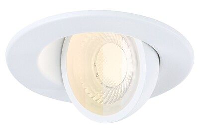 EBL Zina schwenkb 1x5W/8W WSel weiss