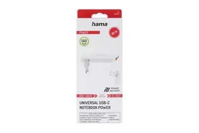 Hama Universal USB C Notebook Netzteil GaN PD 65 W