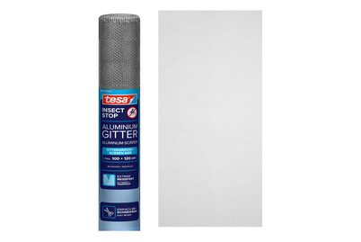 Fliegengitter Ersatzrolle tesa Insect Stop Aluminium Ersatrolle 55141-00-01 Passend für Marke Tesa Tesa Fliegengitter 1