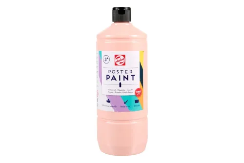 undefined, TALENS Plakatfarbe 1000ml 36713741 fleischfarbe