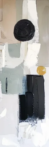 undefined, Handpainting 30x90 Wa044 Meeting