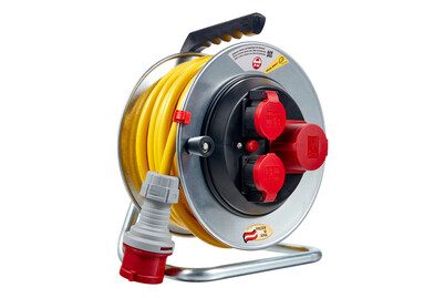 BRENNENSTUHL, Brennenstuhl 1192822825 Kabeltrommel 25 m Gelb CEE-Stecker 16 A 5polig