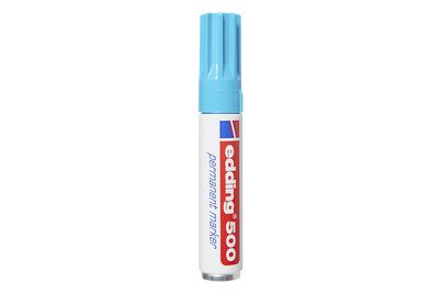 edding, EDDING Permanent Marker 500 2-7mm 500-10 hellblau