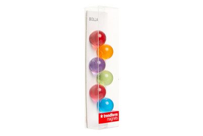 trendform, TRENDFORM Magnetkugel BOLLA FW4026 6er Set assortiert