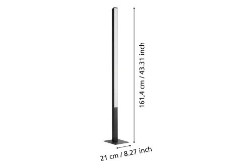 Eglo Simolaris-Z Stehlampe (ZigBee) S/W